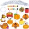 27 Sets Thanksgiving Craft Kits DIY Window Paint Art Suncatchers Craft Kits